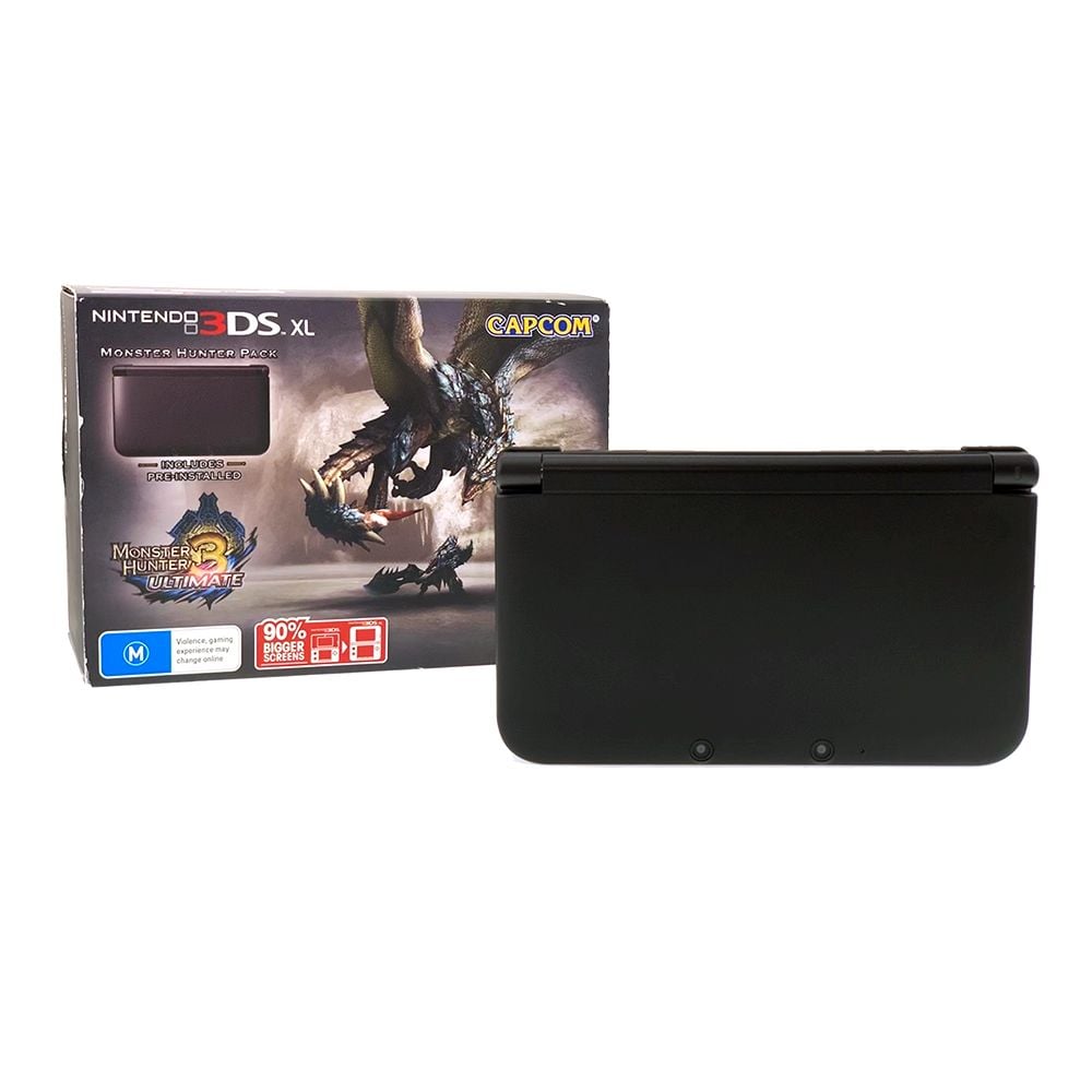 católico Cenagal Onza Nintendo 3DS XL Monster Hunter 3 Ultimate Limited Edition Console (Boxed)  [Pre-Owned] | The Gamesmen