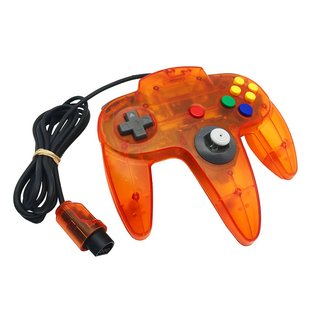 Nintendo 64 top fire orange