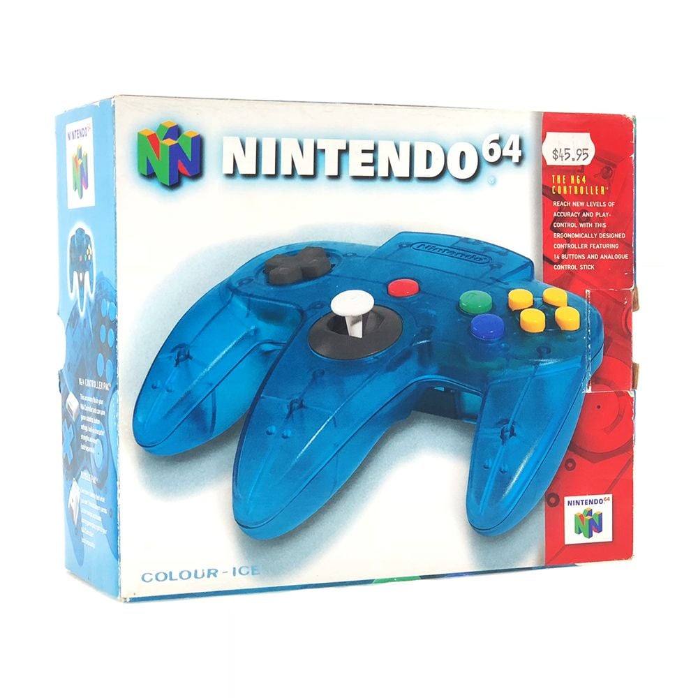 Ice blue n64 controller hotsell