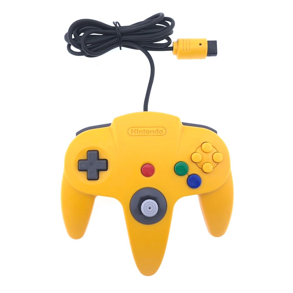 Yellow n64 controller on sale