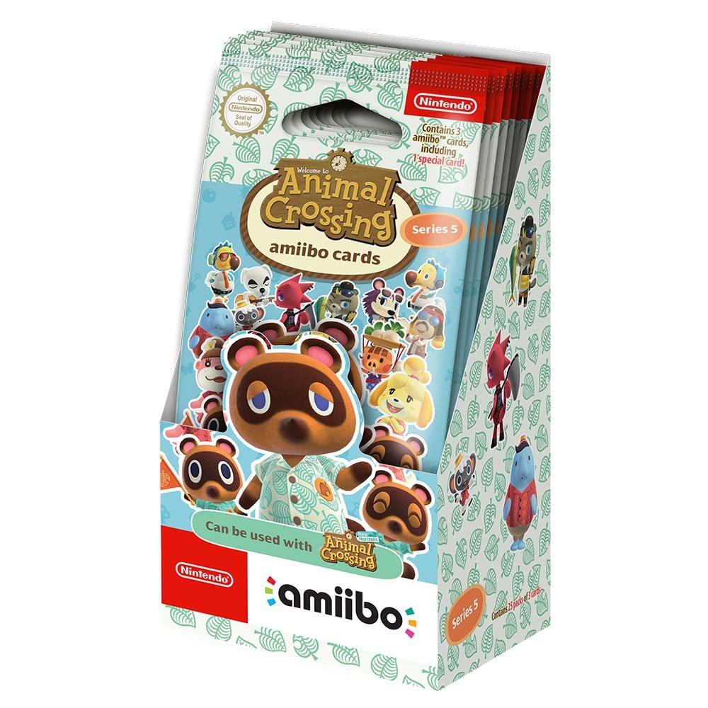 Nintendo Animal Crossing amiibo Cards Box (Series 5) | The Gamesmen