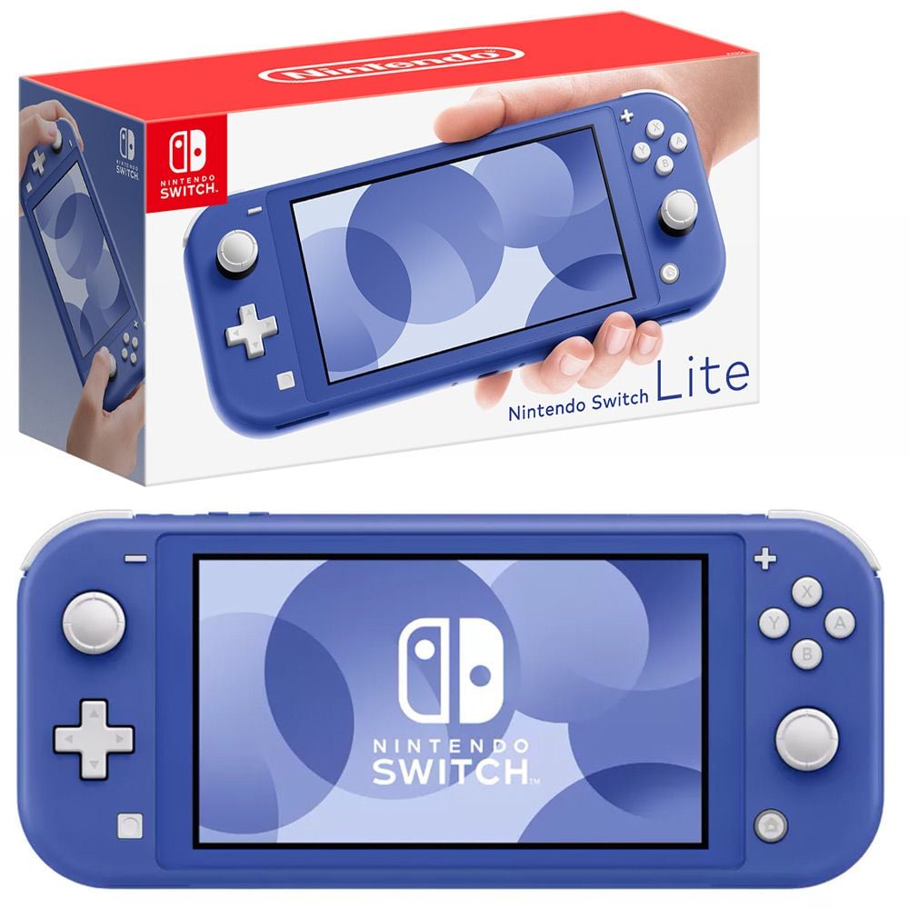 Nintendo Switch Lite Blue Console The Gamesmen