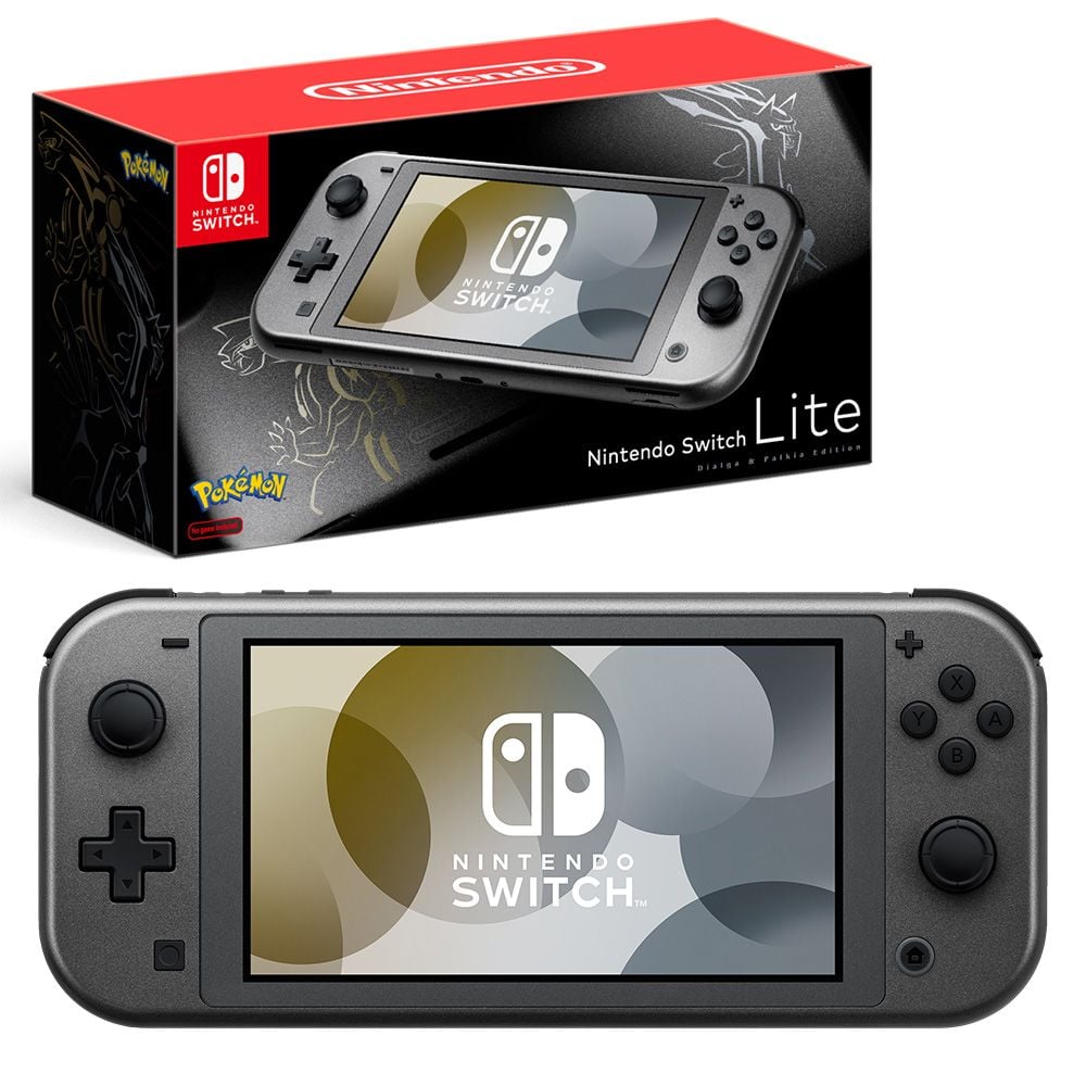 Nintendo Switch Lite Handheld Console Dialga and Palkia Edition