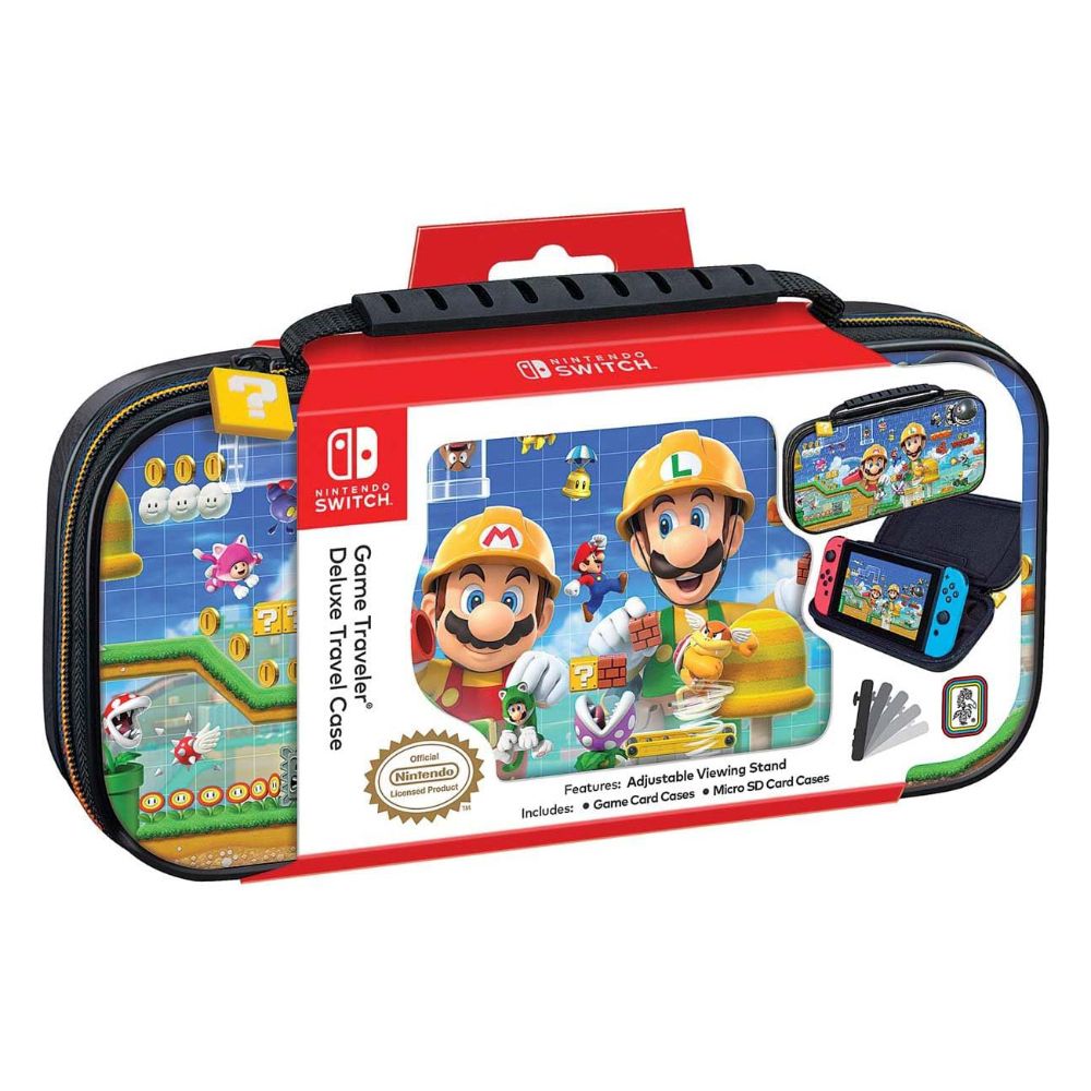 Nintendo Switch Mario Maker 2 Game Traveller Deluxe Travel Case