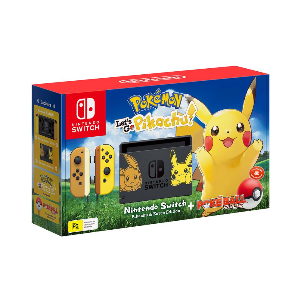 Pokemon let's go sale pikachu pre owned