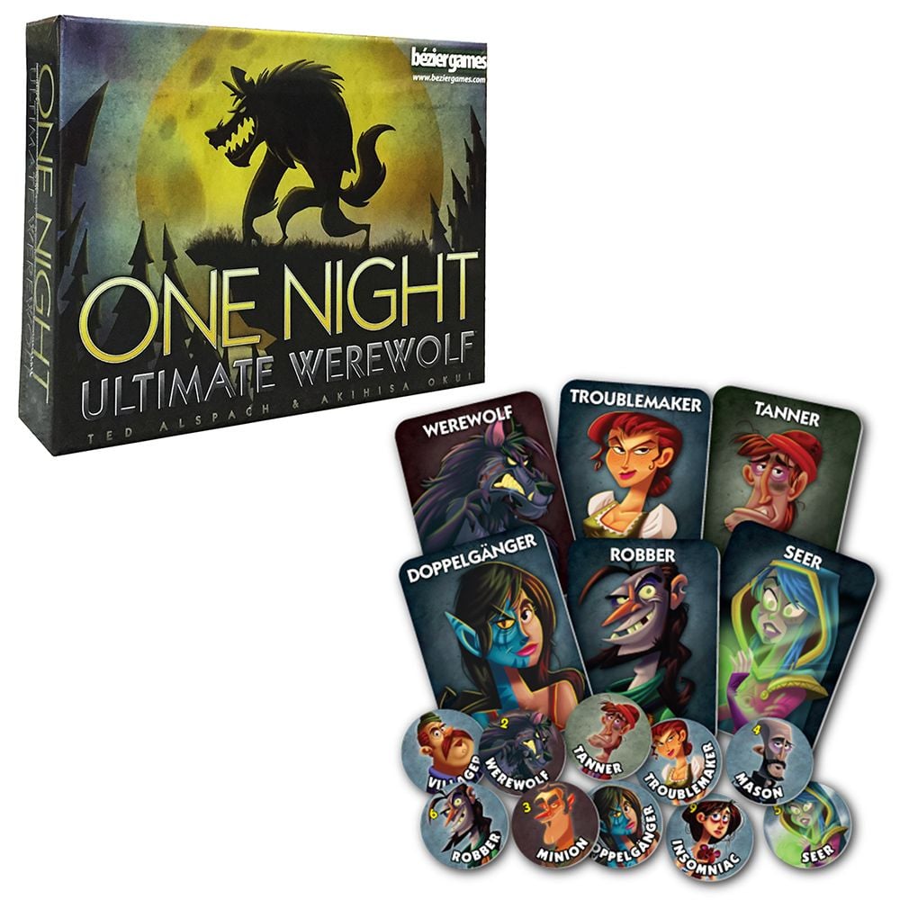 One Night Ultimate Werewolf Card Game