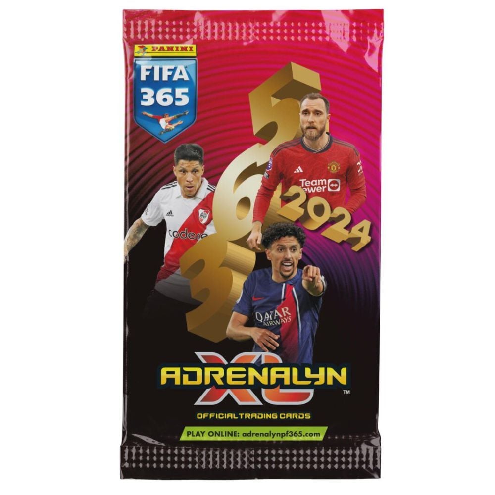 Panini box-Adrenalyn cards or stickers for the league this  2023-2024-official collection of stickers (box of 50 envelopes)-Choose the  desired product