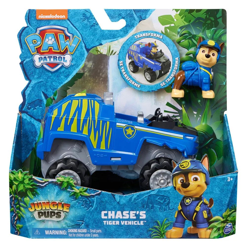 Paw Patrol Jungle Pups Themed Vehicle Chase s Tiger Vehicle