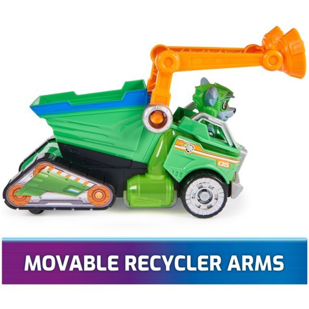 Paw Patrol The Mighty Movie Rocky Recycle Truck