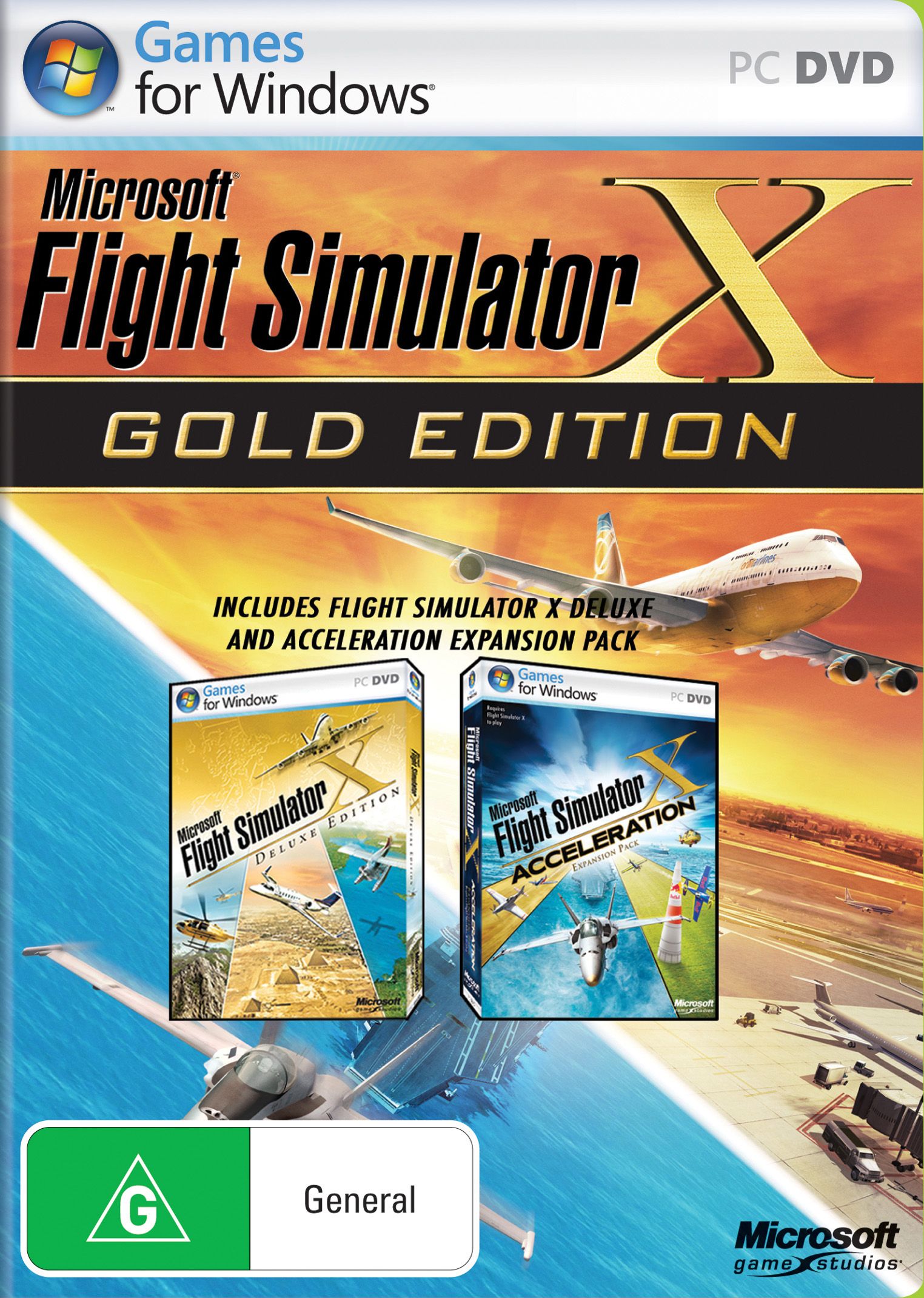 Microsoft Flight Simulator X Gold Edition (PC)