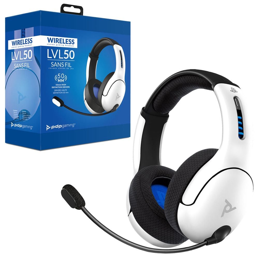 PDP PlayStation 4 LVL50 Wireless Stereo Gaming Headset