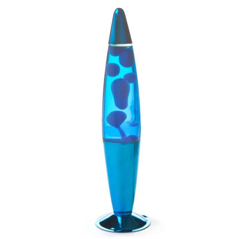 Metallic blue lava lamp sale