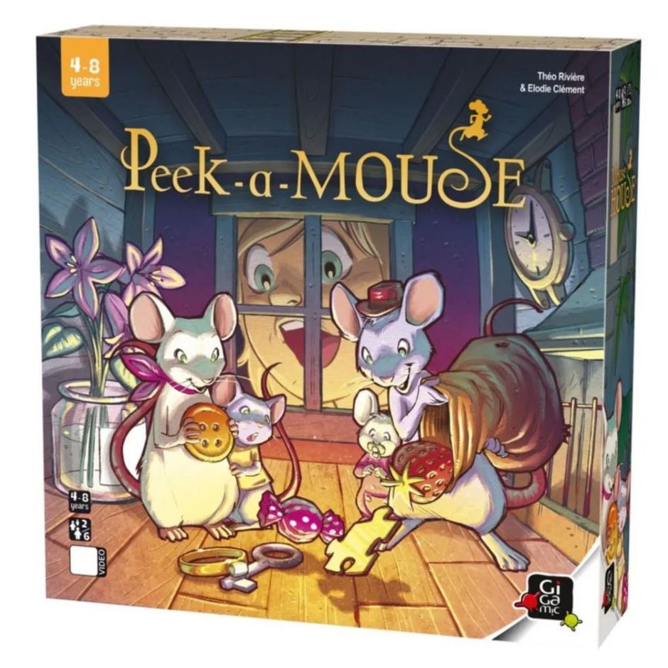 Peek-a-Mouse Board Game