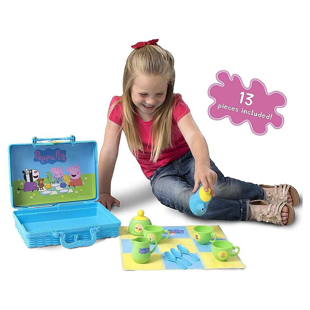 Peppa pig picnic tea best sale set