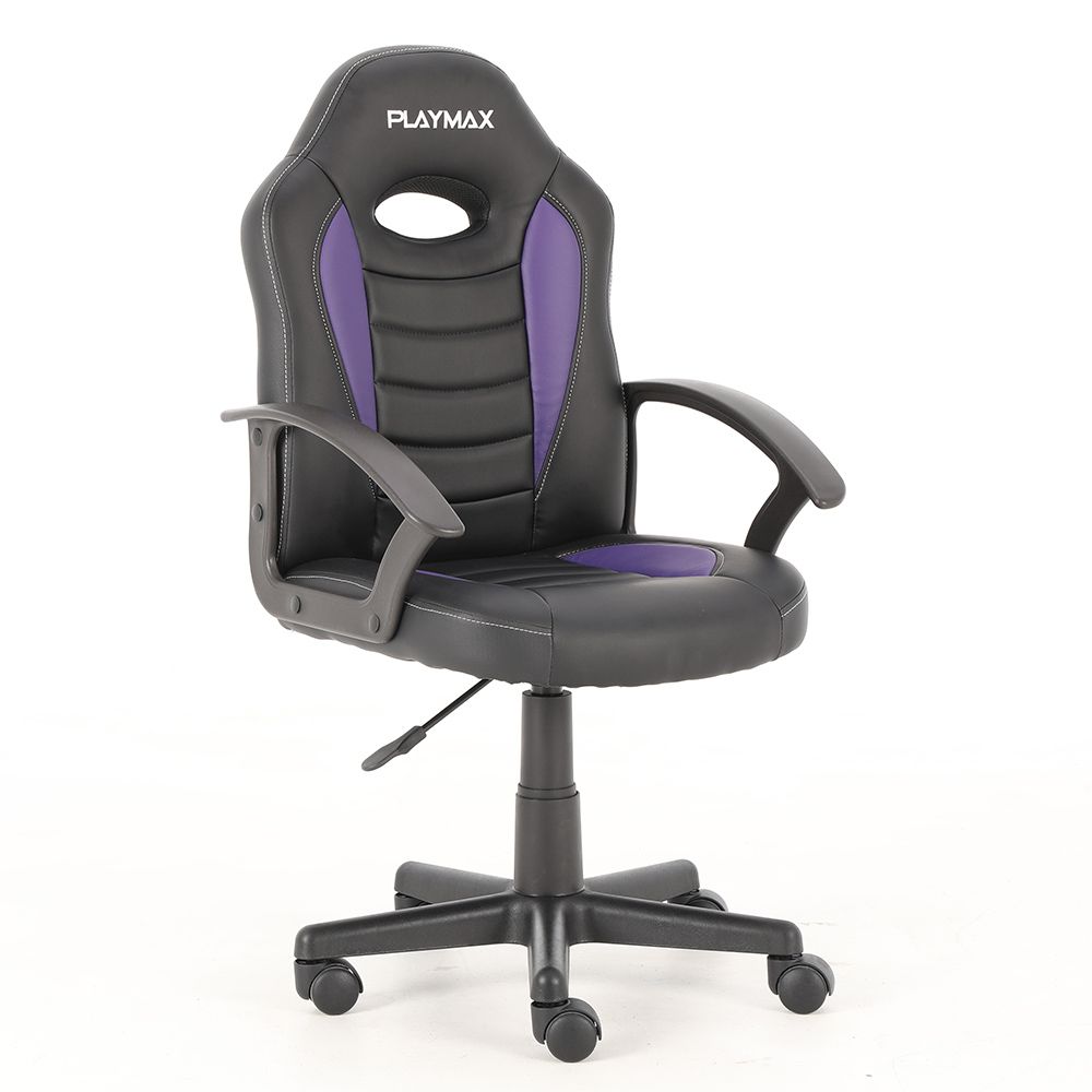 Playmax Kids Gaming Chair Purple Black