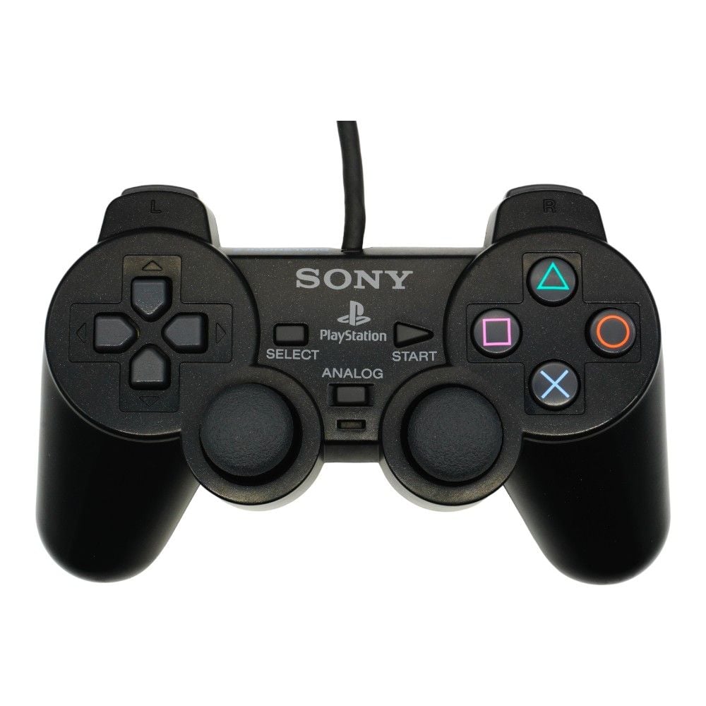 PlayStation 2 DualShock 2 Wired Controller Black Refurbished