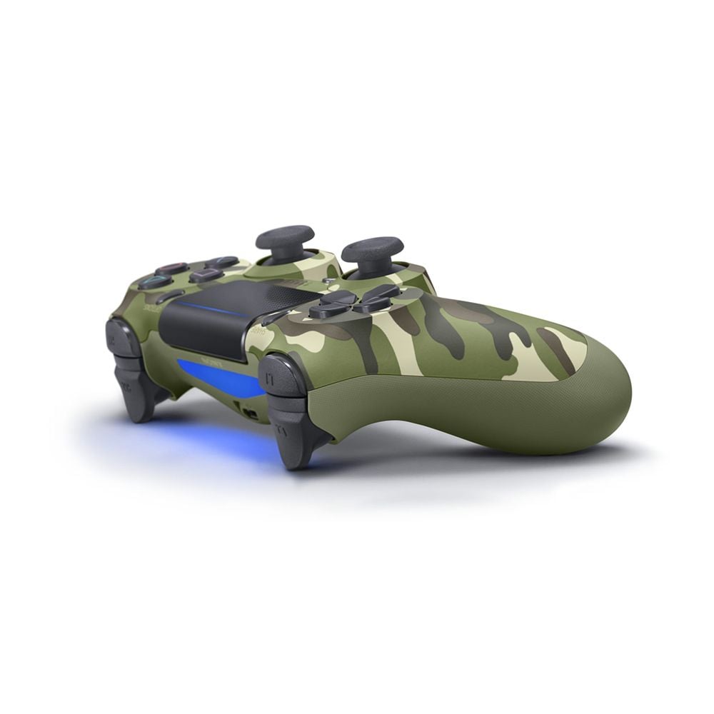 Buy PS4 DualShock 4 V2 Wireless Controller - Green Camo, PS4 controllers  and steering wheels