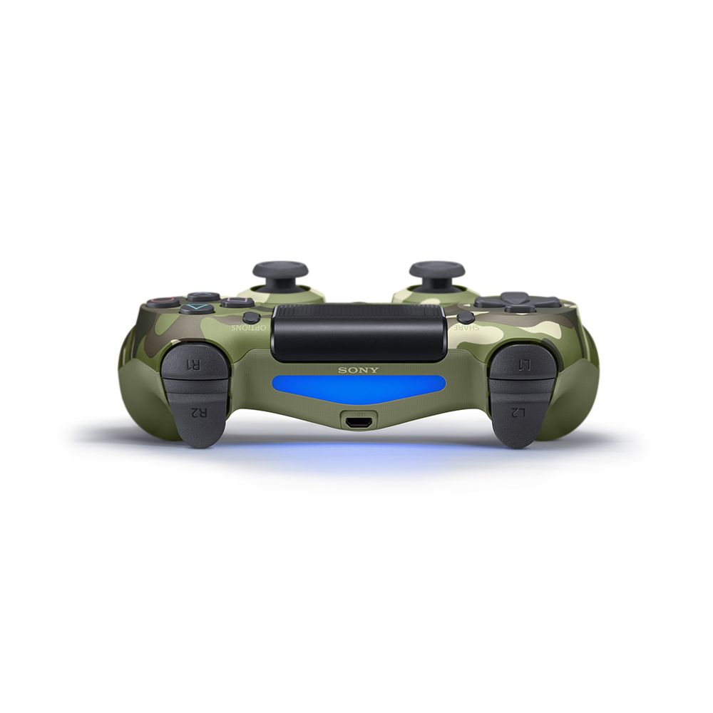 PlayStation 4 DualShock 4 Green Camo Wireless Controller