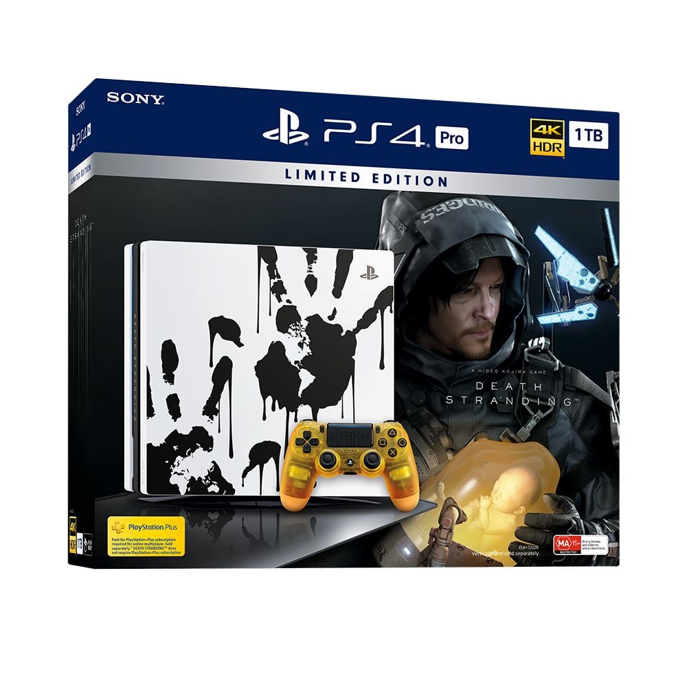 PlayStation 4 Pro 1TB Death Stranding Limited Edition Console Bundle