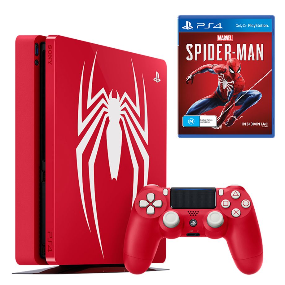 PlayStation 4 Slim 1TB Spider-Man Limited Edition Console Bundle | The  Gamesmen