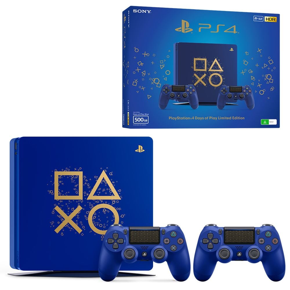 4 Slim 500GB Days of Play Limited Edition Console Bundle | The Gamesmen