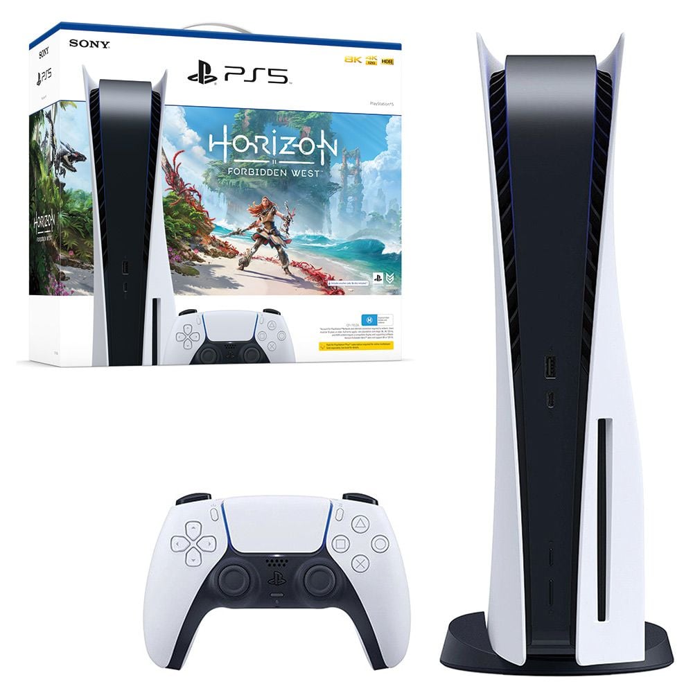 NEW Playstation 5 PS5 Digital Edition Console (Horizon Game Bundle) - Ship  Fast