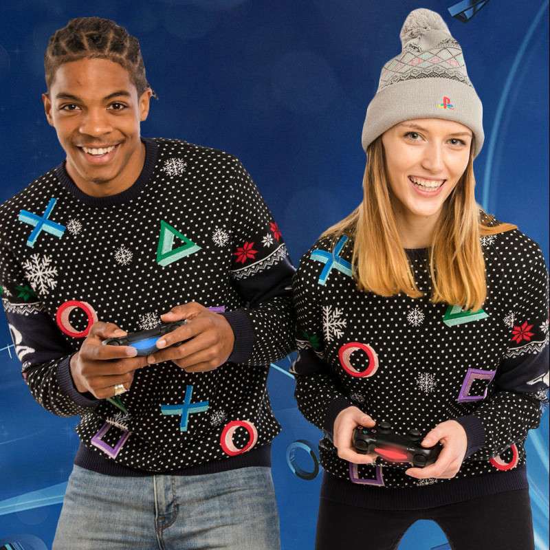 Playstation jumper black new arrivals