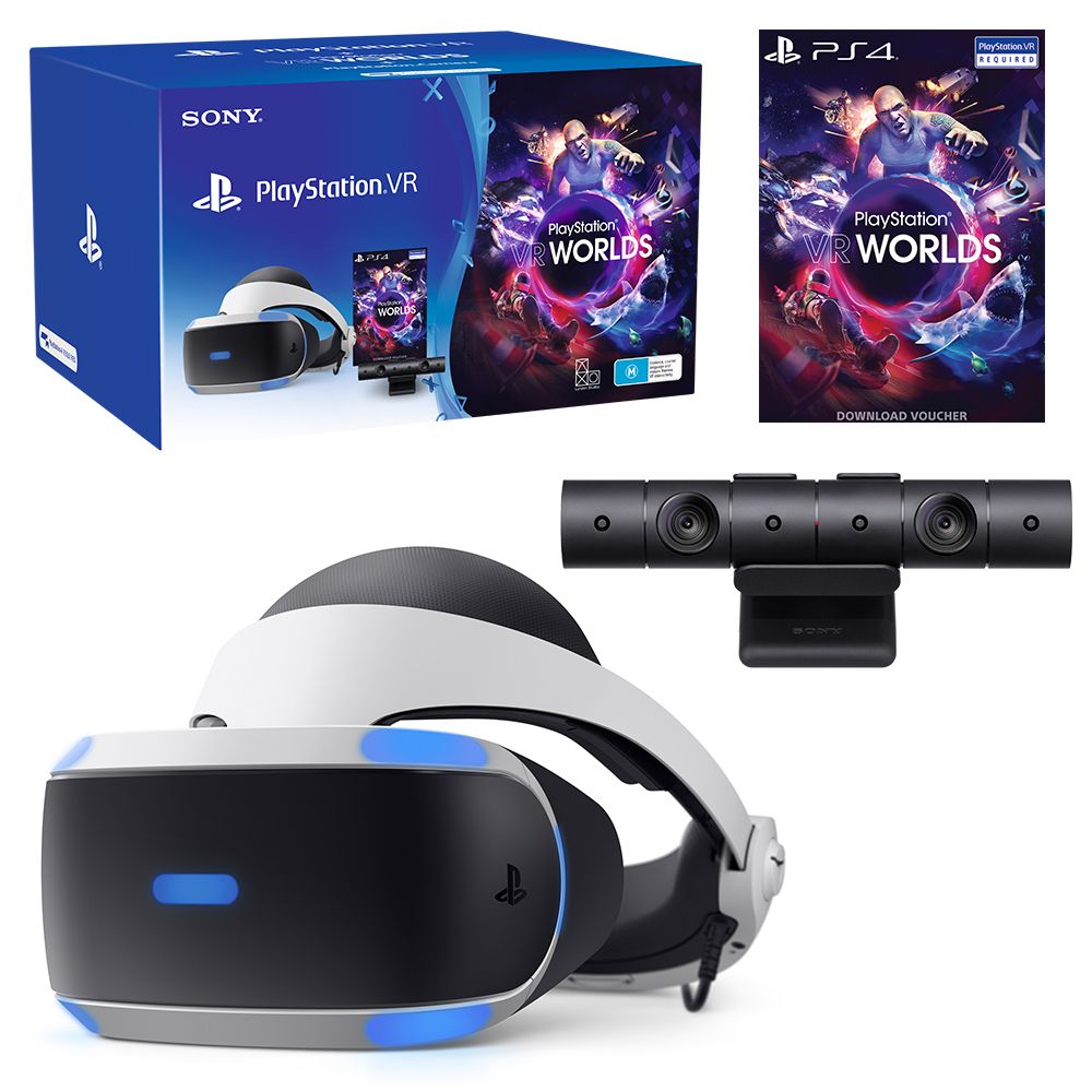 PlayStation VR with Camera & VR Worlds Bundle