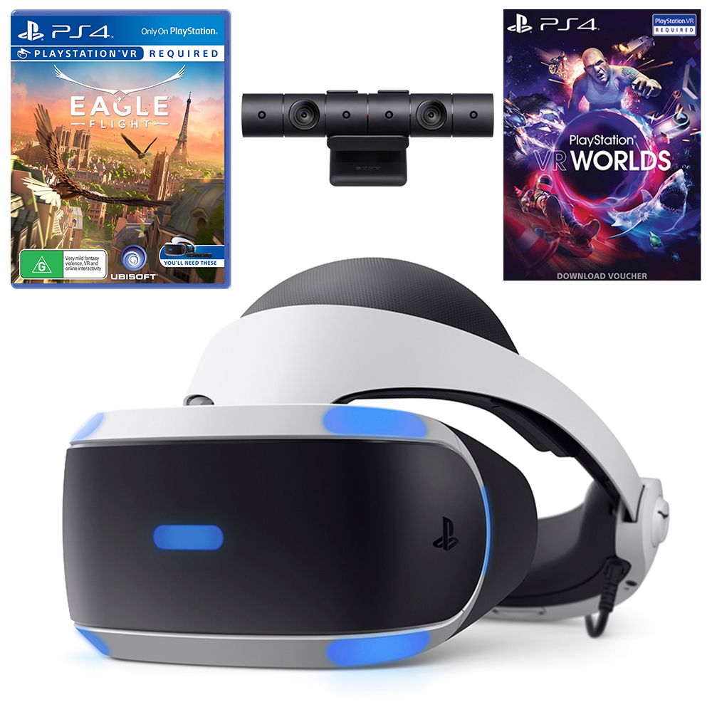 Sony PlayStation VR 2.0 With VR Worlds Bundle + Camera PS4