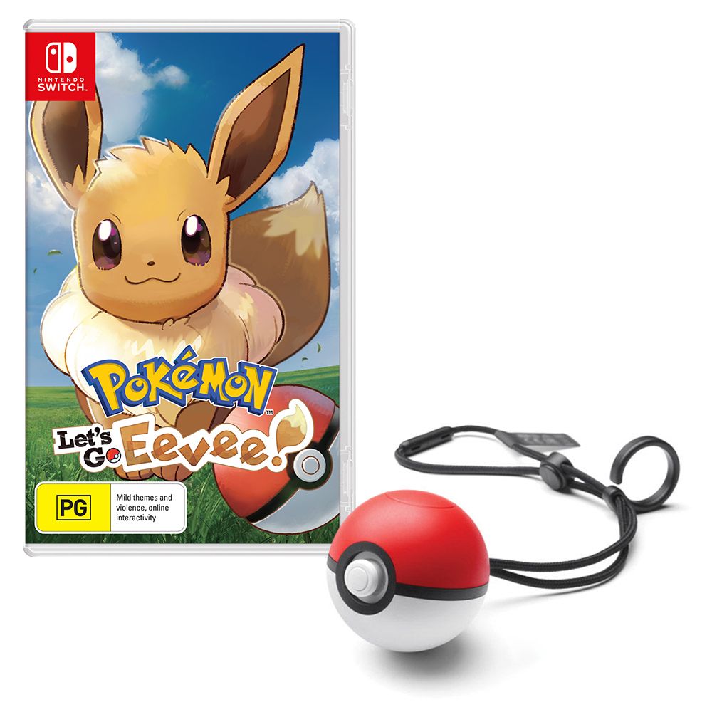 Pokemon Let's Go! Eevee With Poke Ball Plus [Pre-Owned] (Switch) The Gamesmen