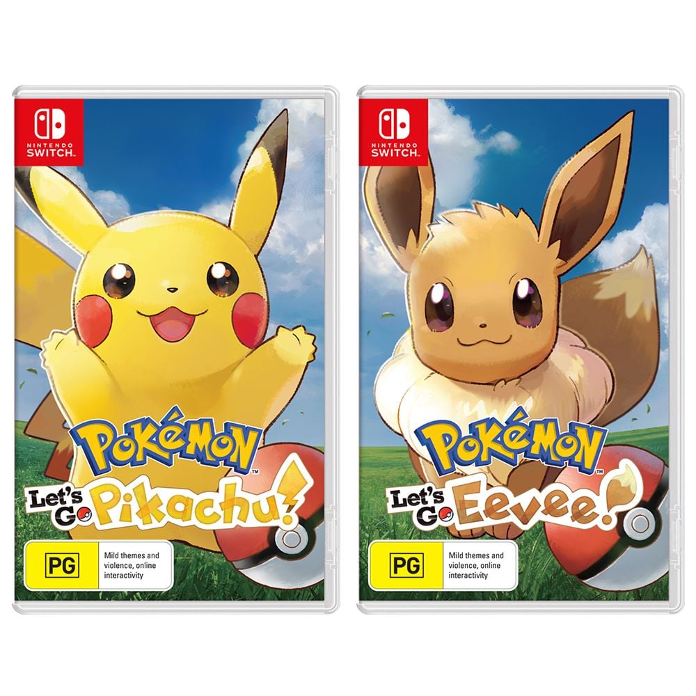Pokémon Let's Go! Pikachu & Eevee Double Bundle The Gamesmen