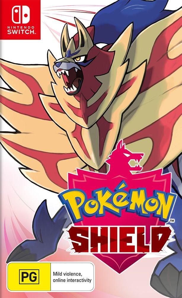 Pokémon Shield Cover Art & Replacement Case for Nintendo 