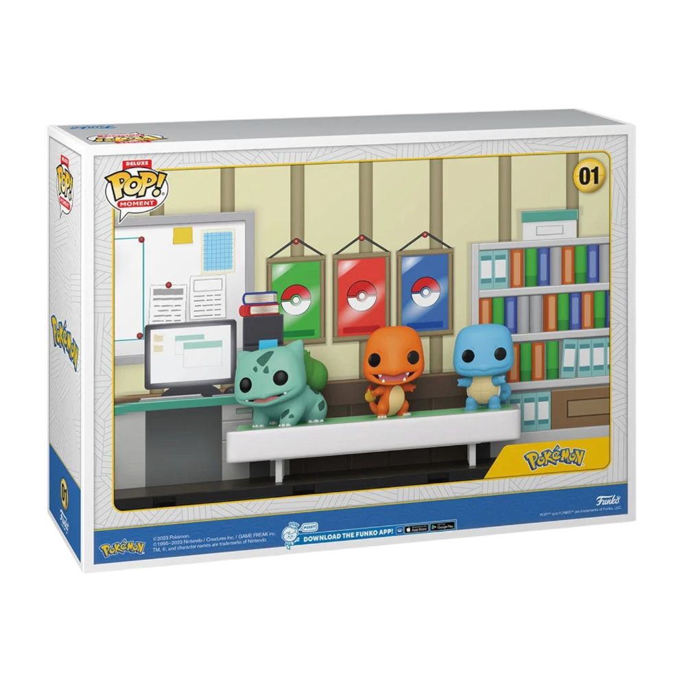 Pokemon Starters Moment Deluxe Funko POP Vinyl