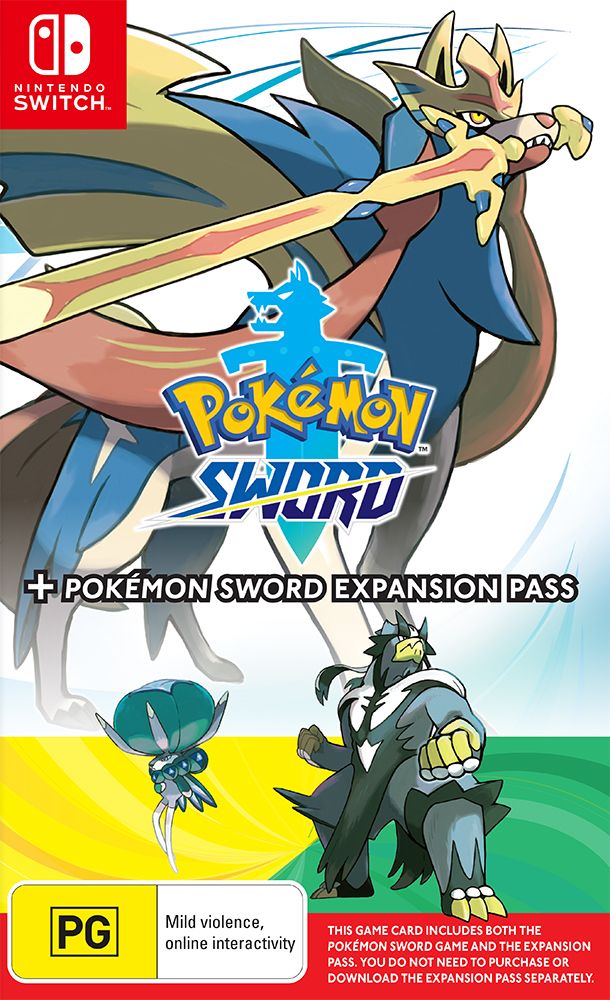 Pokemon Sword Pokemon Sword Expansion Pass Switch