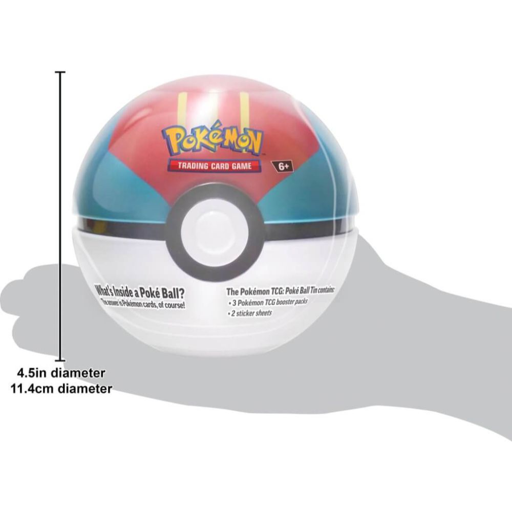 Pokemon Trading Card Game Assorted Blind Poke Ball Tin