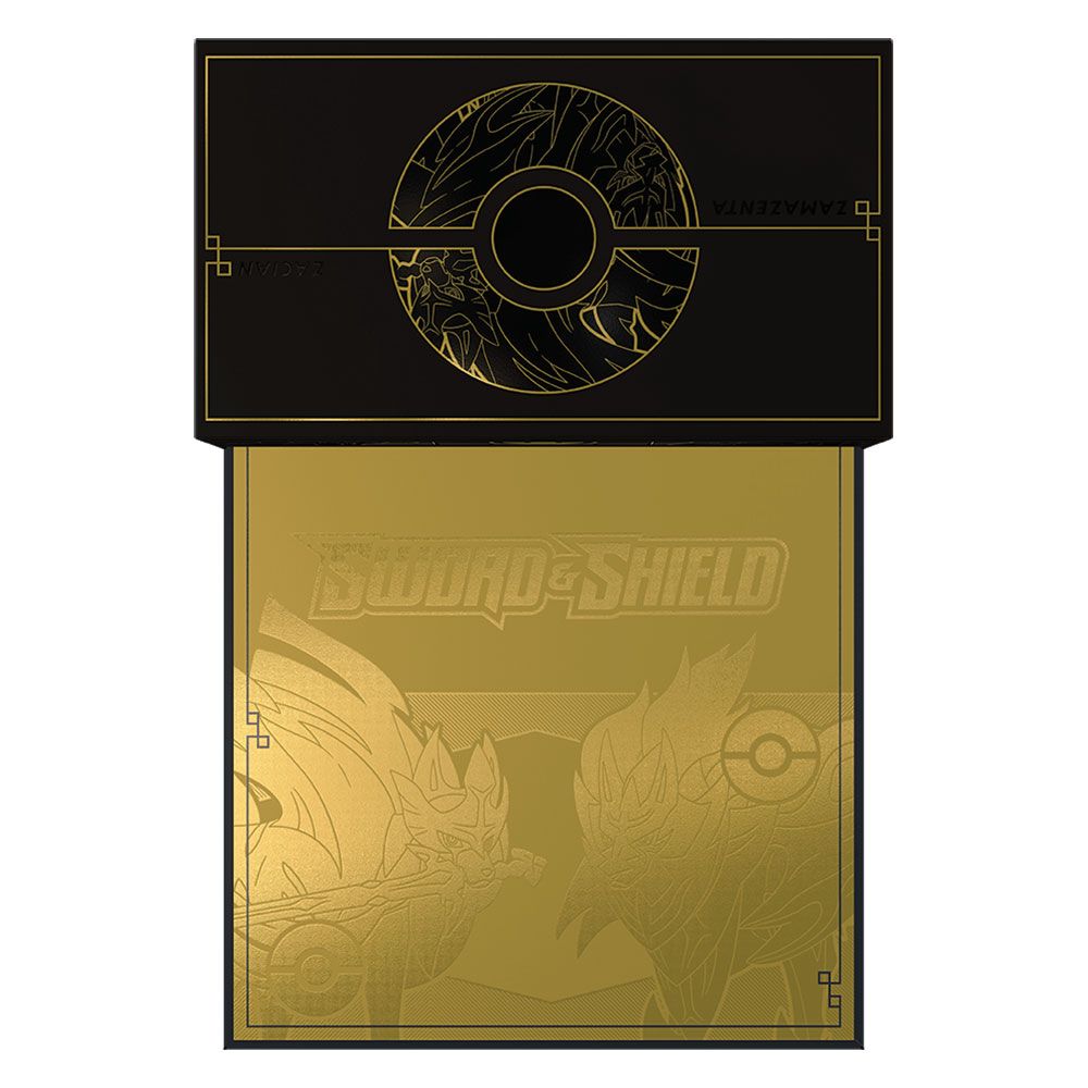 Carte Gold en Métal Pokémon Zamazenta • La Pokémon Boutique