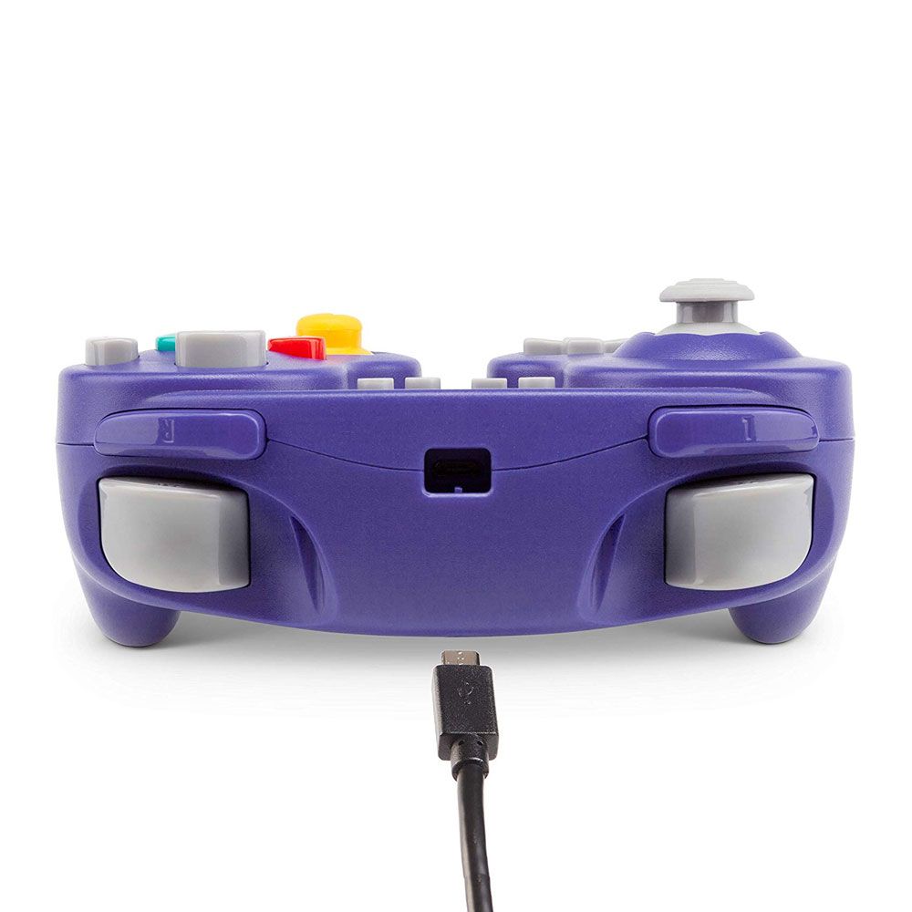 Powera wireless gamecube style discount controller for nintendo switch purple