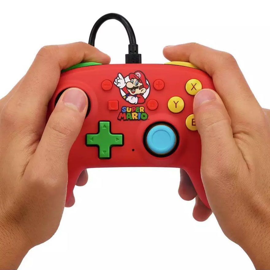 Super mario odyssey wired controller deals