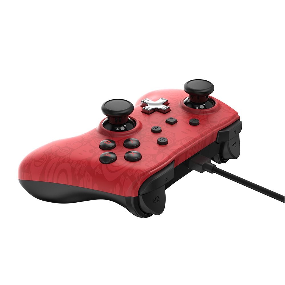 PowerA Nintendo Switch Core Plus Wired Controller Mario Red