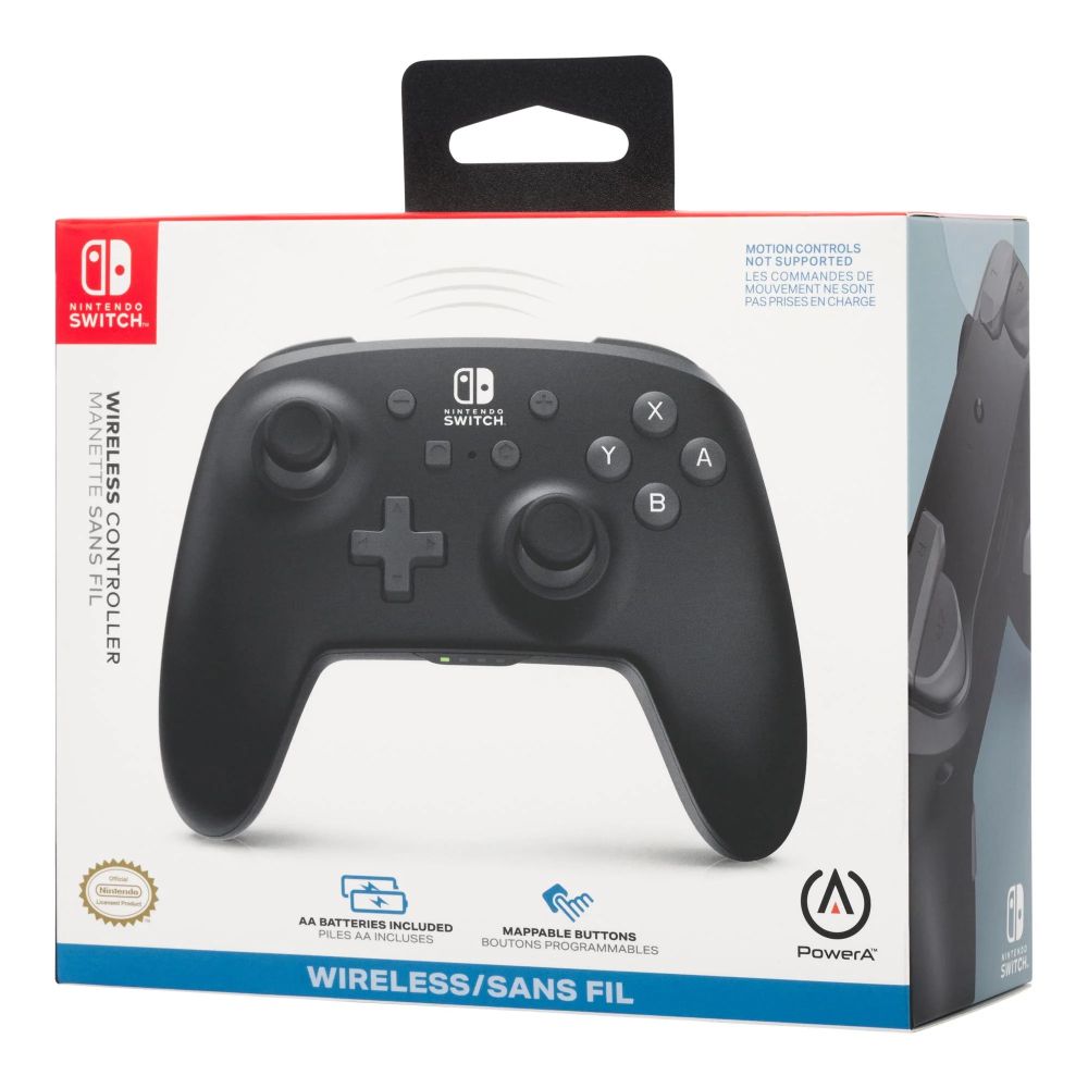 Nintendo switch controller shop power a wireless