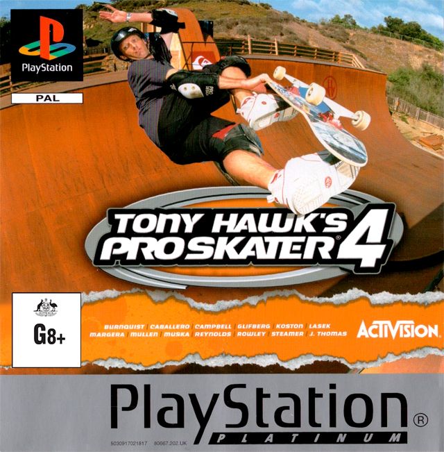 jernbane lommelygter udgør Tony Hawk's Pro Skater 4 [Pre-Owned] (PS1)