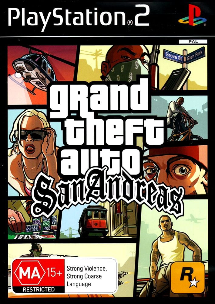 Grand Theft Auto San Andreas [Pre-Owned] (PS2) | The Gamesmen
