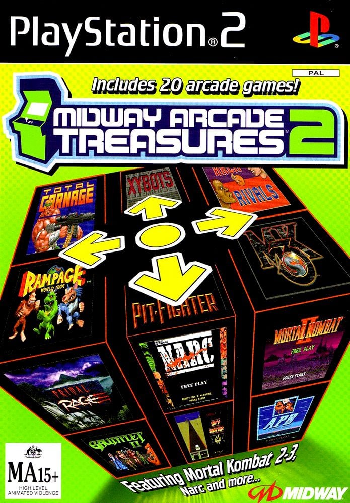 midway arcade treasures psp