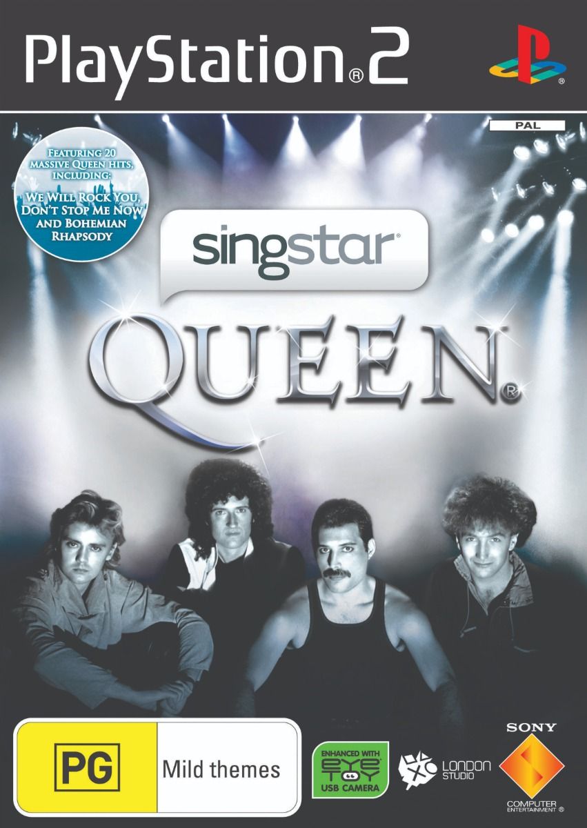 Singstar on sale queen ps2