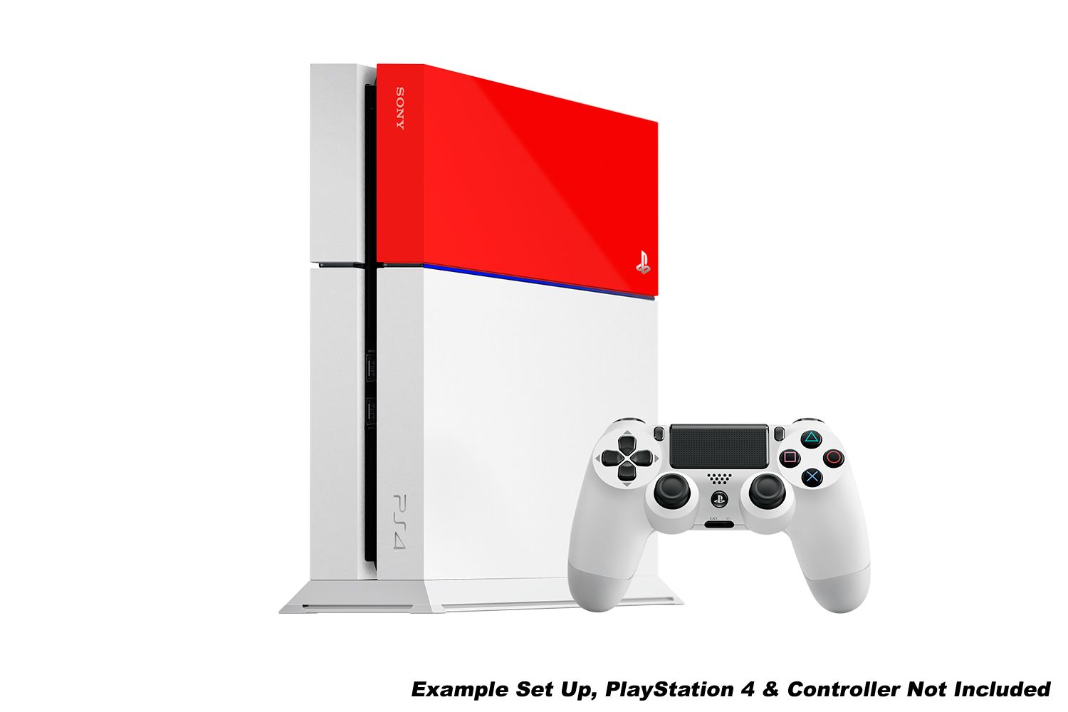 PlayStation 4 Custom Faceplate Red