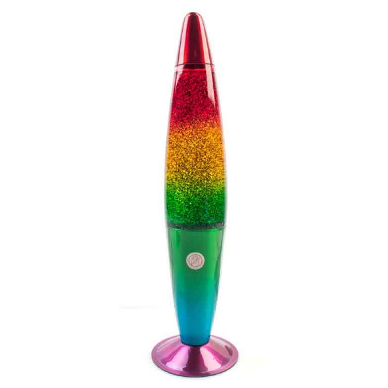 Red glitter store lava lamp
