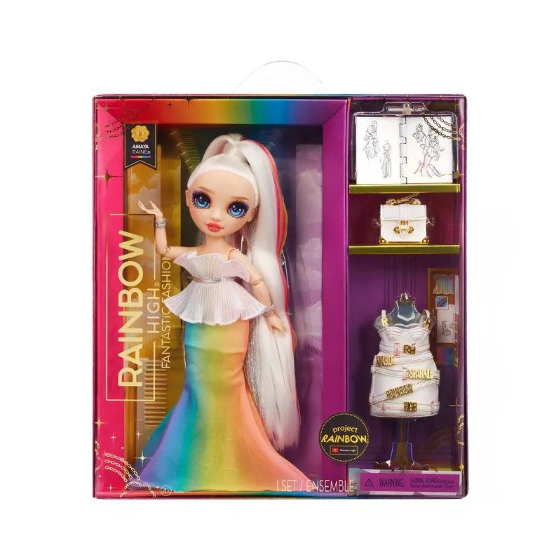 Rainbow High Fantastic Fashion Doll - AMAYA RAINE - Rainbow 11