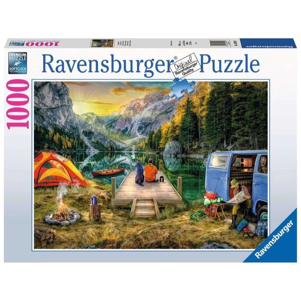 meubilair groei verliezen Ravensburger Camping Holiday 1000 Piece Jigsaw Puzzle | The Gamesmen