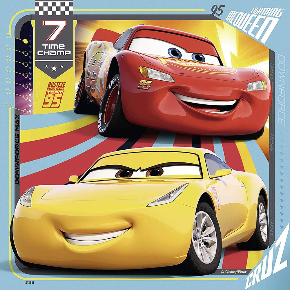 Disney cars puzzle on sale