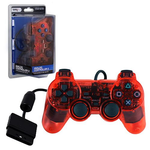 Red sales ps2 controller